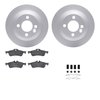 4612-32000 Geospec Brake Rotors w/5000 Euro Ceramic Brake Pads & Hardware, 2002-2008 Mini, Position: Rear - image 2