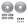 4612-46009 Geospec Brake Rotors w/5000 Euro Ceramic Brake Pads & Hardware, 2014-2014 GM, Position: Front - image 1