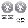 4612-46027 Geospec Brake Rotors w/5000 Euro Ceramic Brake Pads & Hardware, 2004-2009 GM, Position: Front - image 1