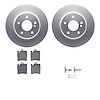 4612-63019 Geospec Brake Rotors w/5000 Euro Ceramic Brake Pads & Hardware, 1996-2011 Mercedes-Benz, Position: Rear - image 1