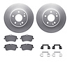 4612-63031 Geospec Brake Rotors w/5000 Euro Ceramic Brake Pads & Hardware, 2003-2015 Mercedes-Benz, Position: Front - image 1