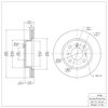 600-01002 Brake Rotor, 1995-2002 Suzuki, Position: Front - image 2