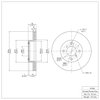 600-01003 Brake Rotor, 1999-2007 Suzuki, Position: Front - image 2