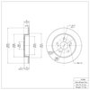 600-01005 Brake Rotor, 2007-2014 Suzuki, Position: Rear - image 2
