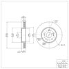 600-01007 Brake Rotor, 2010-2013 Suzuki, Position: Front - image 2