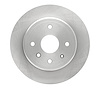 600-01009 Brake Rotor, 2004-2010 Multiple Makes/Models, Position: Rear - image 1