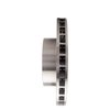 600-02010D Brake Rotor, 1986-1991 Porsche, Position: Left Front - image 3