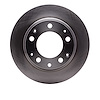 600-02017 Brake Rotor, 1984-1989 Porsche, Position: Rear - image 1