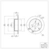 600-03002 Brake Rotor, 2006-2012 Multiple Makes/Models, Position: Rear - image 2