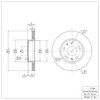 600-11006 Brake Rotor, 2002-2005 Land Rover, Position: Front - image 2