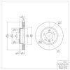 600-11013 Brake Rotor, 2005-2007 Land Rover, Position: Front - image 2