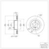 600-11015 Brake Rotor, 2006-2009 Land Rover, Position: Front - image 2