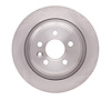 600-11022 Brake Rotor, 2009-2015 Multiple Makes/Models, Position: Rear - image 1