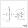 600-13033 Brake Rotor, 2001-2008 GM, Position: Front - image 2