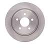 600-27033 Brake Rotor, 2004-2013 Volvo, Position: Rear - image 1