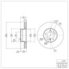 600-31029 Brake Rotor, 1991-2001 BMW, Position: Front - image 2