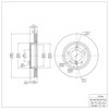 600-31046 Brake Rotor, 1999-2008 BMW, Position: Front - image 2