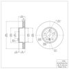 600-31062 Brake Rotor, 2004-2010 BMW, Position: Front - image 2