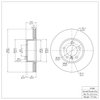 600-31089 Brake Rotor, 2007-2021 BMW, Position: Front - image 2