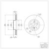 600-31142 Brake Rotor, 2007-2018 BMW, Position: Front - image 2