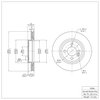 600-32004 Brake Rotor, 2002-2008 Mini, Position: Front - image 2
