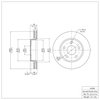600-42030 Brake Rotor, 2007-2018 Mopar, Position: Front - image 2