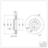 600-45012 Brake Rotor, 2006-2016 GM, Position: Front - image 2