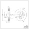 600-45017 Brake Rotor, 2009-2017 GM, Position: Front - image 2