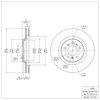 600-46022 Brake Rotor, 2006-2016 GM, Position: Front - image 2