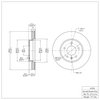600-47070 Brake Rotor, 2007-2015 GM, Position: Front - image 2