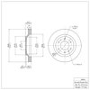 600-48044 Brake Rotor, 2002-2005 GM, Position: Front - image 2