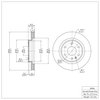 600-48054 Brake Rotor, 2007-2017 GM, Position: Front - image 2