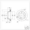 600-48059 Brake Rotor, Fits Select GM, Position: Front - image 2