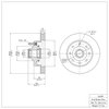 600-54209 Brake Rotor, Fits Select Ford/Lincoln/Mercury/Mazda, Position: Front - image 2