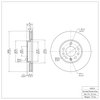 600-65015 Brake Rotor, 2003-2011 GM, Position: Front - image 2