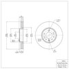 600-65016 Brake Rotor, 2003-2011 GM, Position: Front - image 2