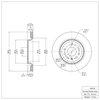 600-65018 Brake Rotor, 2003-2011 GM, Position: Rear - image 2