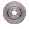 600-72043 Brake Rotor, 2008-2015 Mitsubishi, Position: Front - image 1