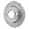 600-73015 Brake Rotor, 1989-1991 Audi/Volkswagen, Position: Rear - image 2