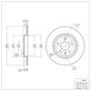 600-73061 Brake Rotor, Fits Select Audi/Volkswagen, Position: Rear - image 2