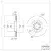 600-74053 Brake Rotor, Fits Select Multiple Makes/Models, Position: Front - image 2