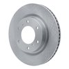 600-92007 Brake Rotor, 2008-2017 Mitsubishi, Position: Front - image 2