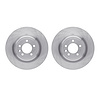 6002-11026 Brake Rotors, Fits Select Land Rover, Position: Rear