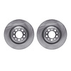 6002-16009 Brake Rotors, Fits Select Alfa Romeo, Position: Rear