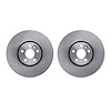 6002-27043 Brake Rotors, 2010-2016 Volvo, Position: Front