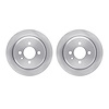 6002-31018 Brake Rotors, 1984-1991 BMW, Position: Rear
