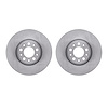 6002-39025 Brake Rotors, Fits Select Mopar, Position: Front