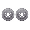 6002-45017 Brake Rotors, Fits Select GM, Position: Rear