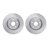 6002-46032 Brake Rotors, Fits Select GM, Position: Front - image 1