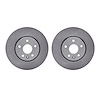6002-46043 Brake Rotors, Fits Select GM, Position: Front